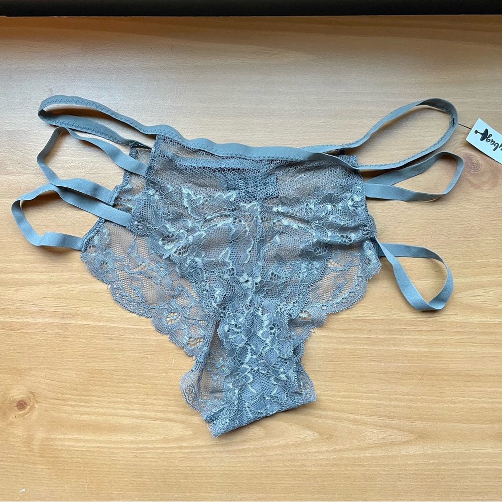 NWT Gray Undies (Cheeky)